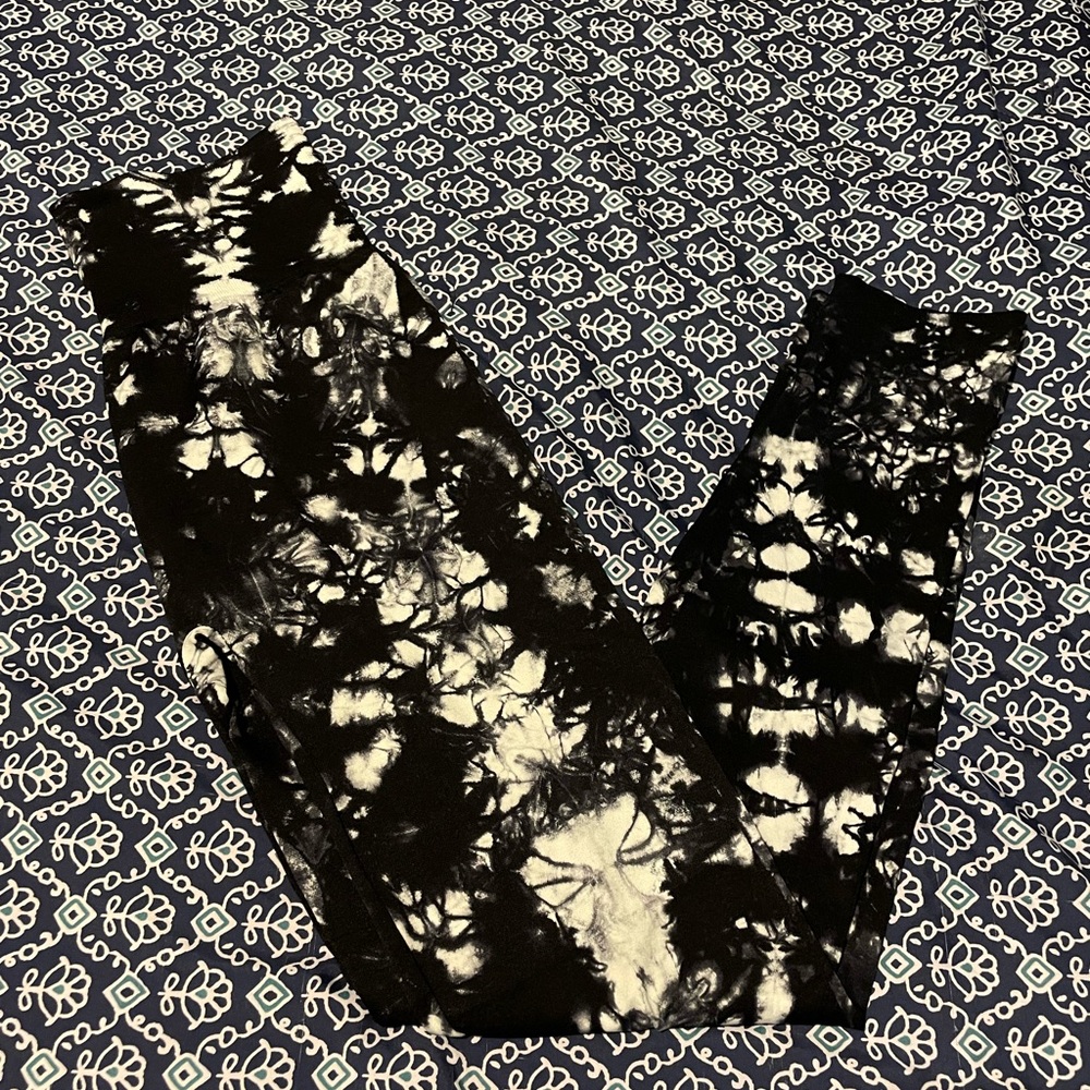Tie dyed leggings